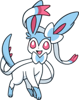 Sylveon Shiny Png - Shiny Sylveon (310x393), Png Download