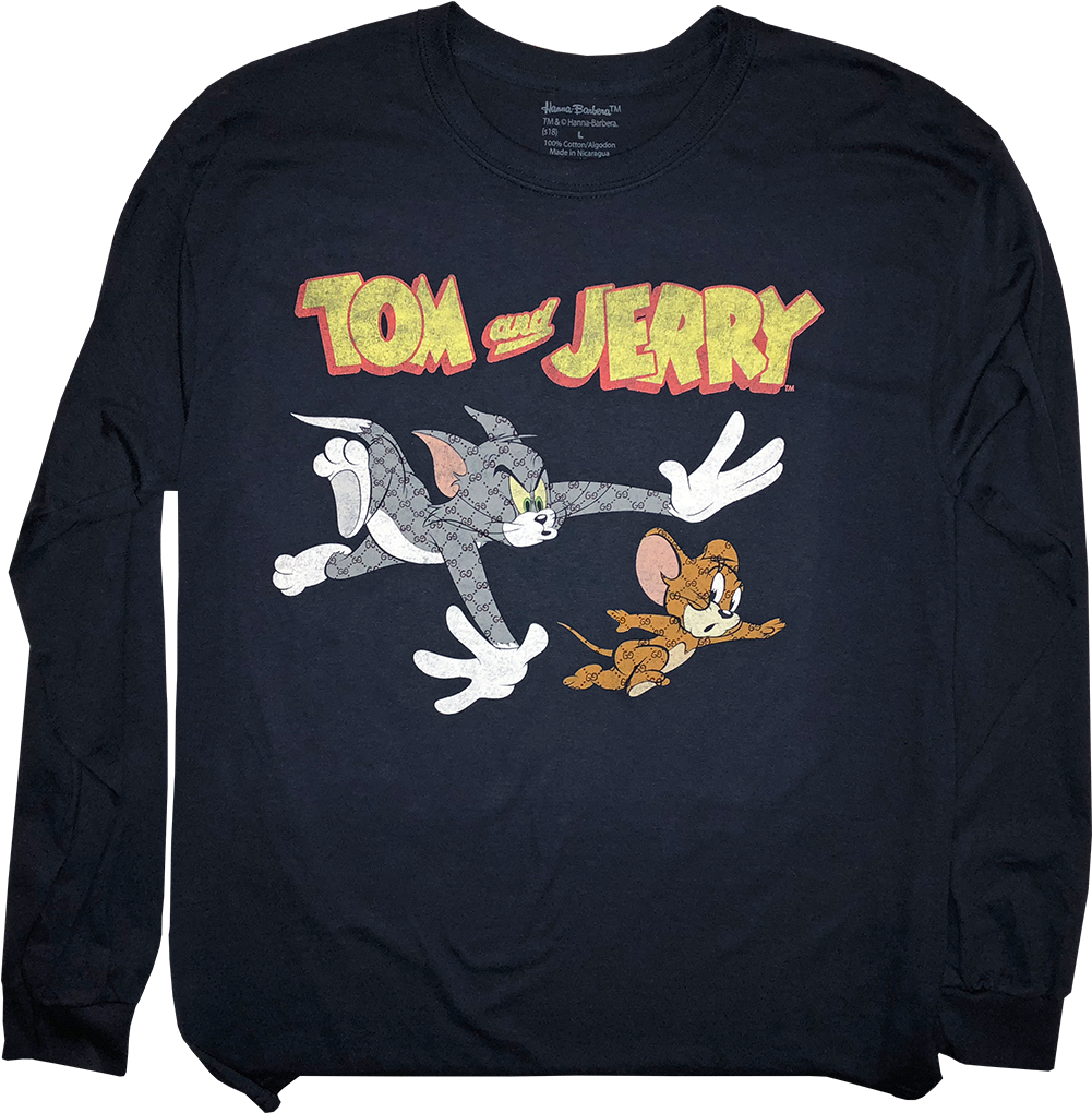 Out Of Stock - Tom And Jerry Shirt (1000x1053), Png Download