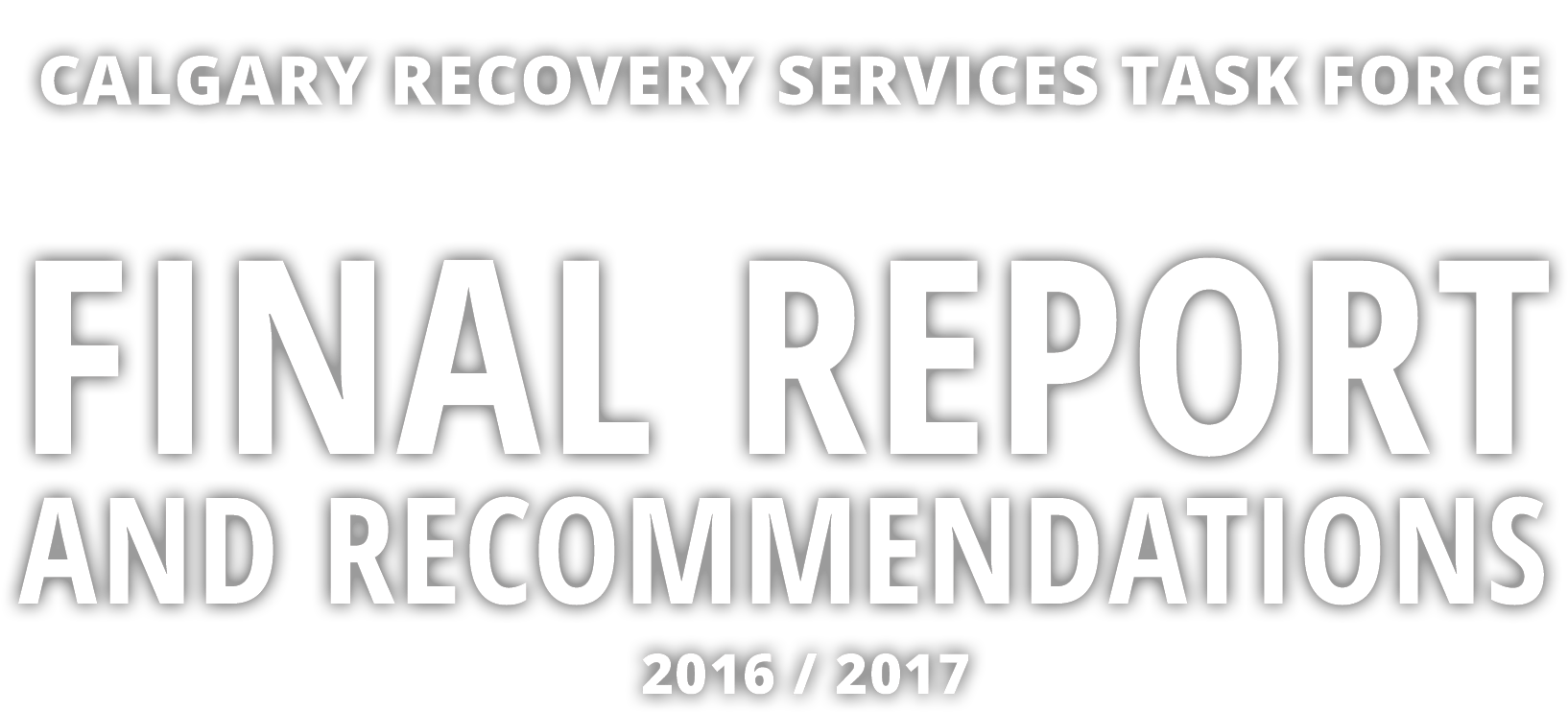 Calgary Recovery Services Taskforce Title - Graphics (1902x1086), Png Download