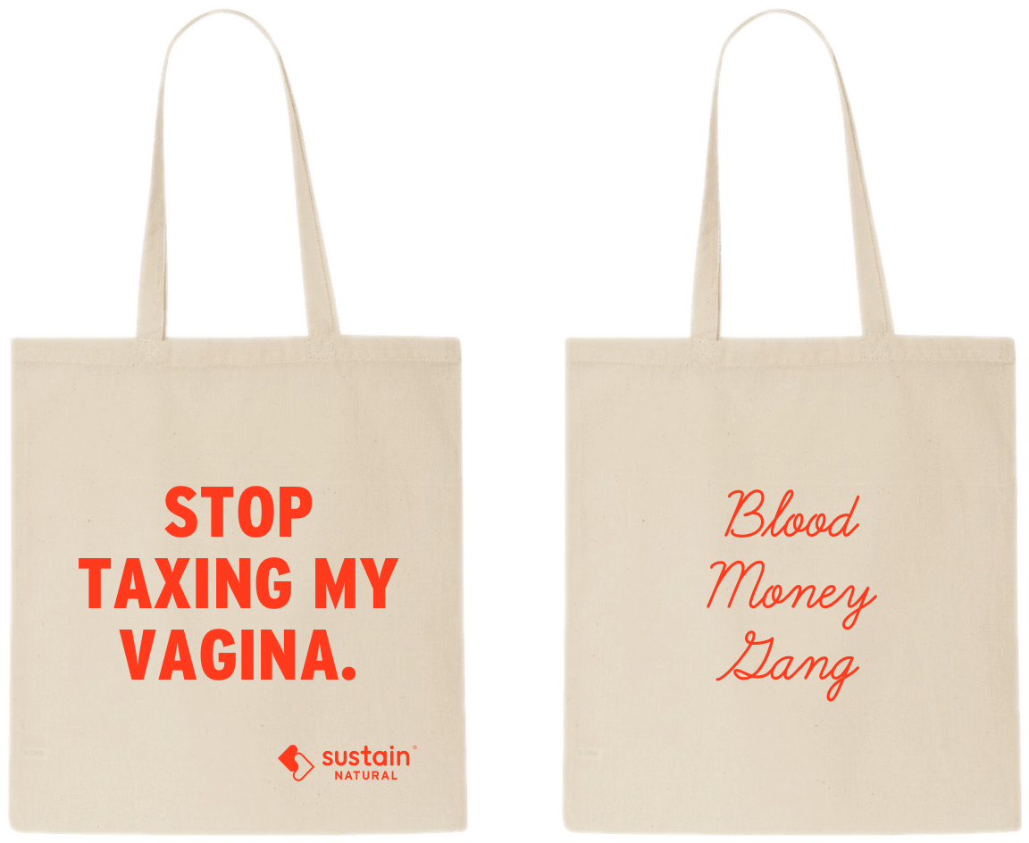 "stop Taxing My Vagina" Tote - Kalita (1417x1080), Png Download