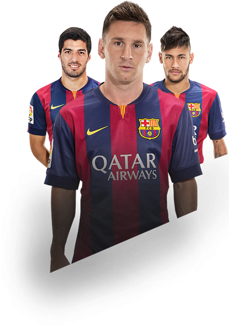 Maglia Barcellona 2015-2016 Home (495x721), Png Download