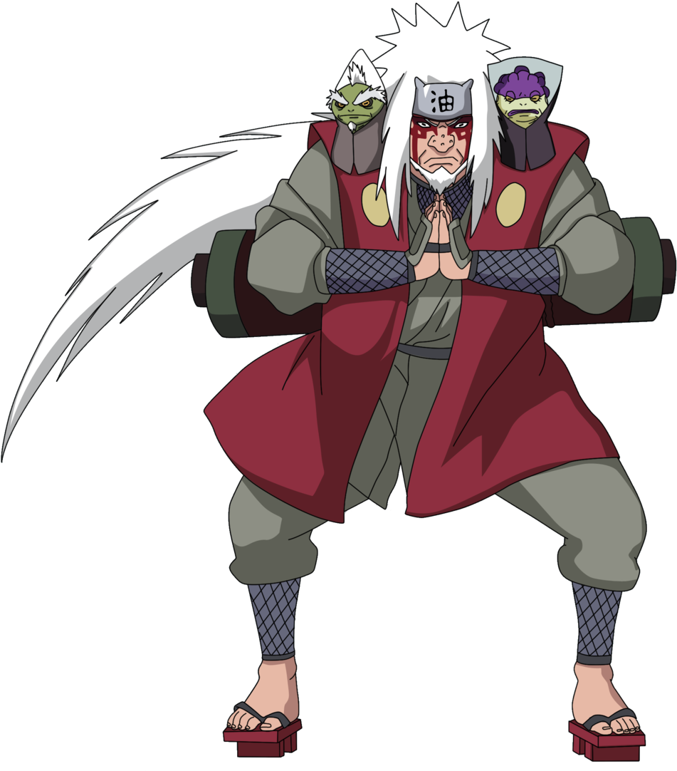 Jiraiya Sage Mode Render By Vdb1000-d64y52c - Jiraiya Sage Mode (1024x1339), Png Download