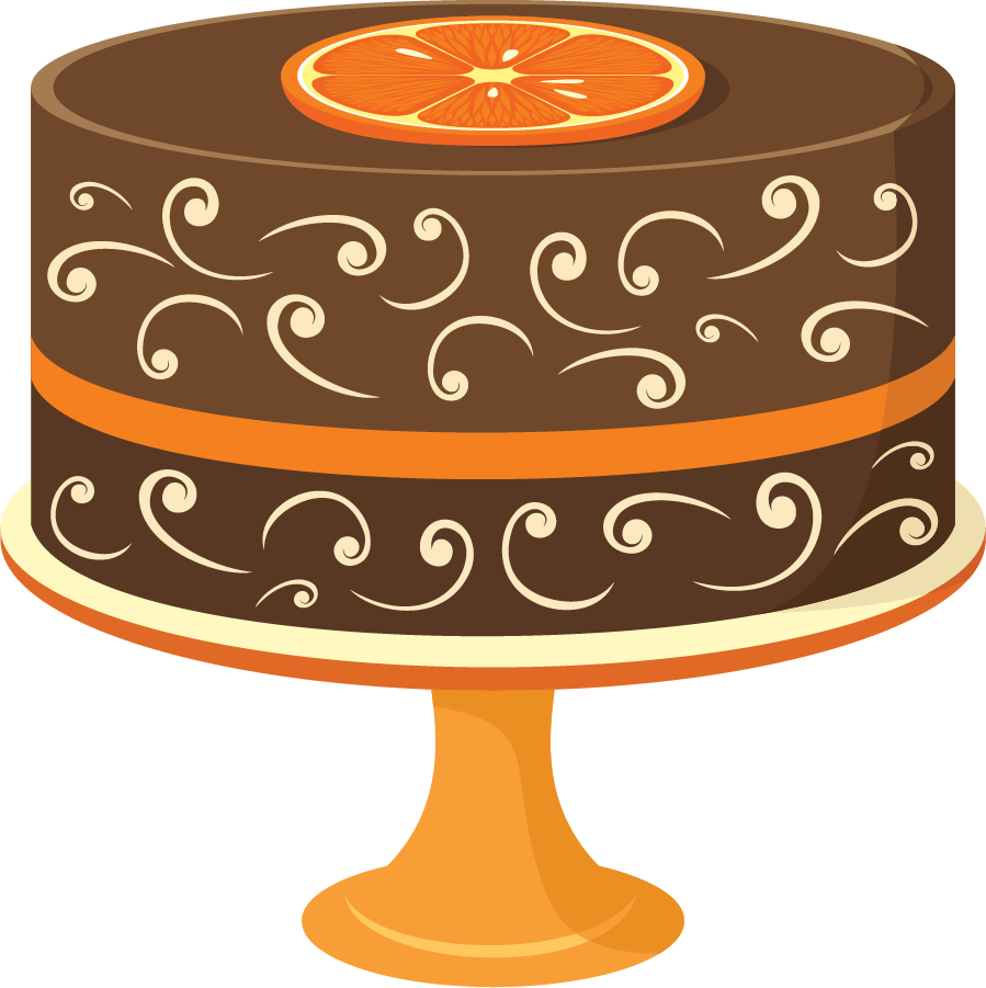 Clip Art Birthday Cake Clipart 2 Image 2 2 Clipartcow - Fall Birthday Cake Clipart (899x901), Png Download