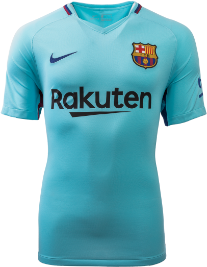 Previous - Fc Barcelona Away Jersey 2017 18 (600x600), Png Download