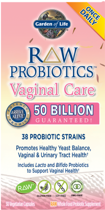 658010116633 658010116633 658010123341 - Garden Of Life, Raw Probiotics, Vaginal Care, 30 Veggie (420x420), Png Download