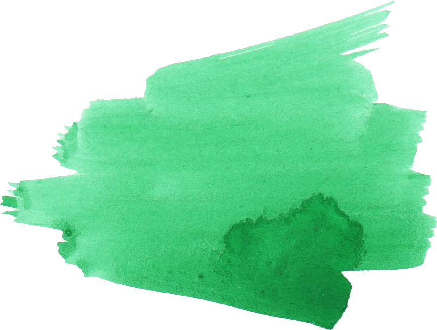 Green Brush Png - Green Brush Stroke Png (880x664), Png Download