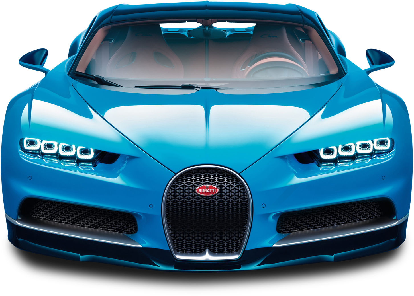 Blue Bugatti Chiron Car Png Image - Bugatti Png (1600x1143), Png Download