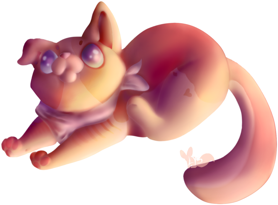 #kittydrawing Hashtag On Twitter - Cartoon (1200x900), Png Download