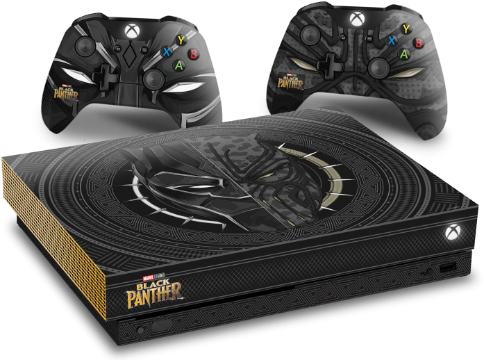 Black Panther Xbox One X Console Sweepstakes Hero Image - Black Panther Xbox One (940x528), Png Download