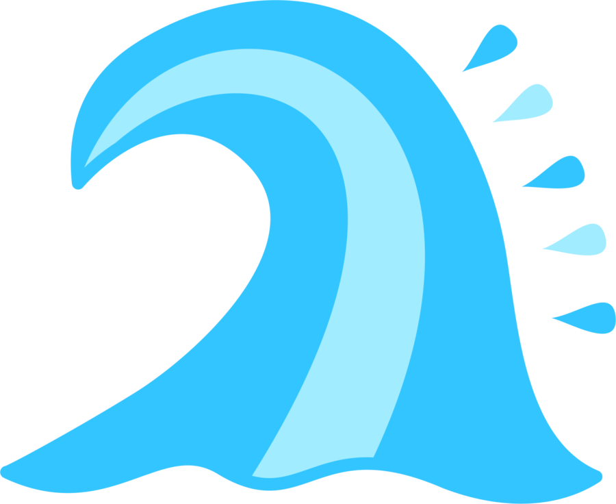 Transparent Wave Clip Art (900x736), Png Download