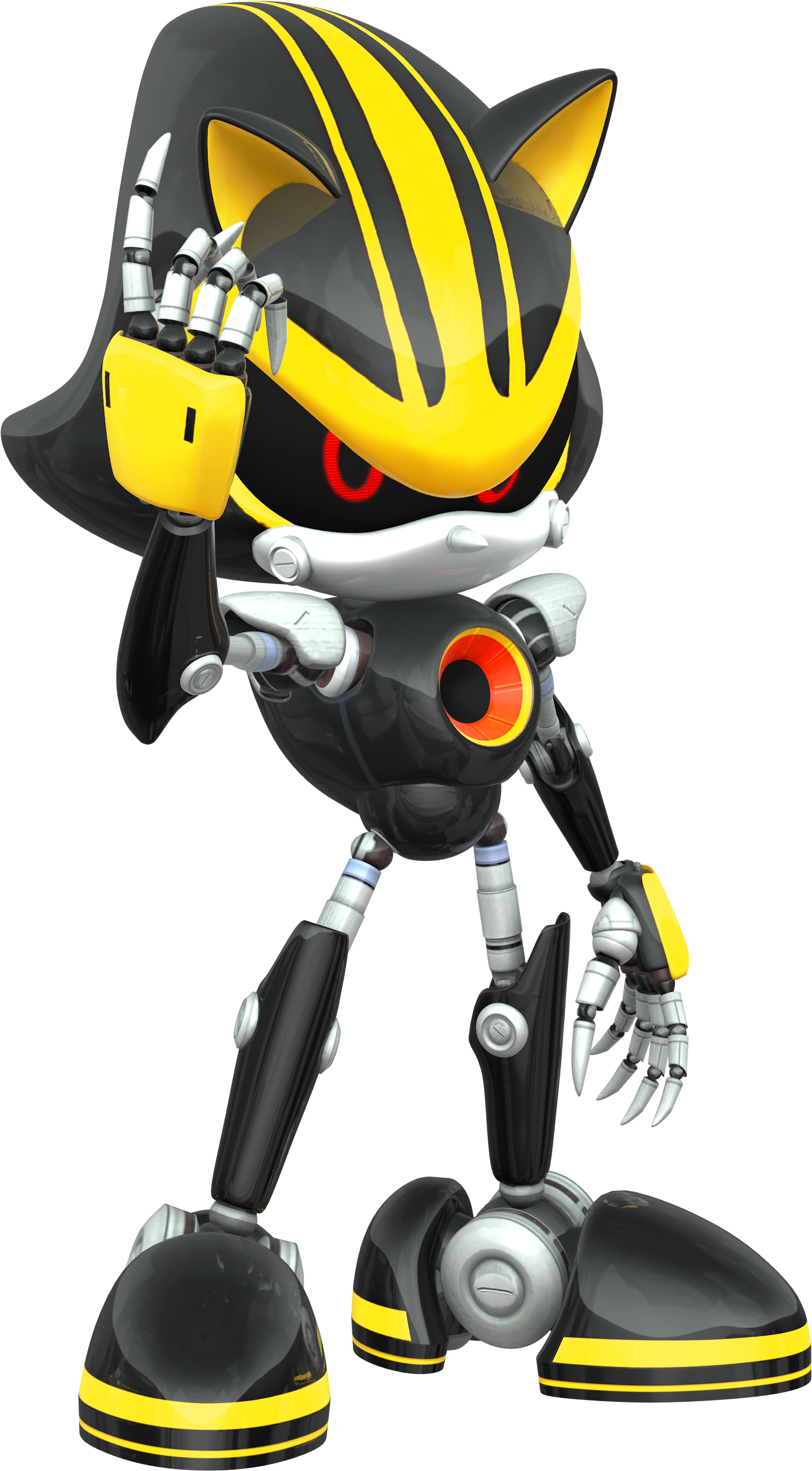 Sonic The Hedgehog 3 Sonic The Hedgehog - Sonic Metal Sonic 3.0 (3000x3000), Png Download