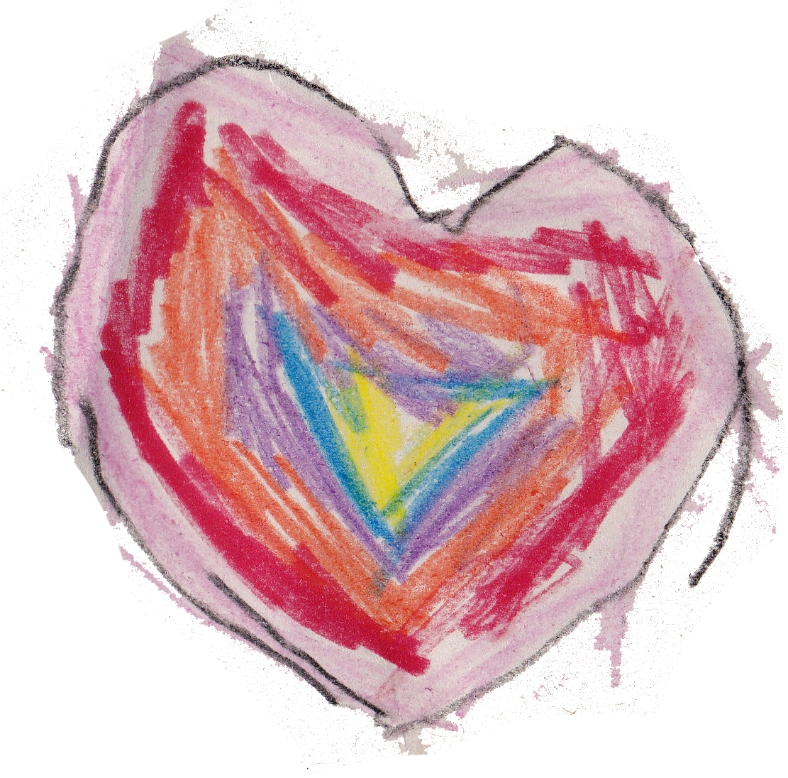 My Trip To Disney World - Heart (1162x1108), Png Download