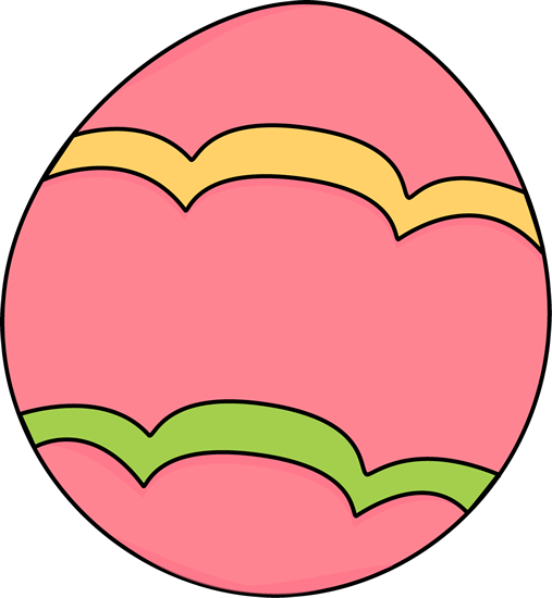 Pretty Clipart Easter Egg - Cute Easter Egg Clipart (507x550), Png Download