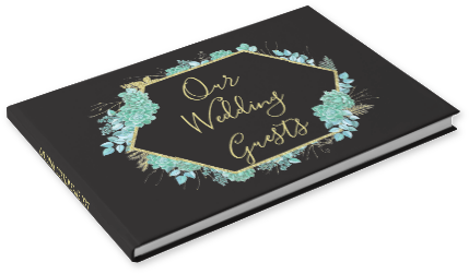 Aqua Teal Watercolor Succulents Gold Foil Frame & Black - Credit Card Rfid Blocker (465x328), Png Download