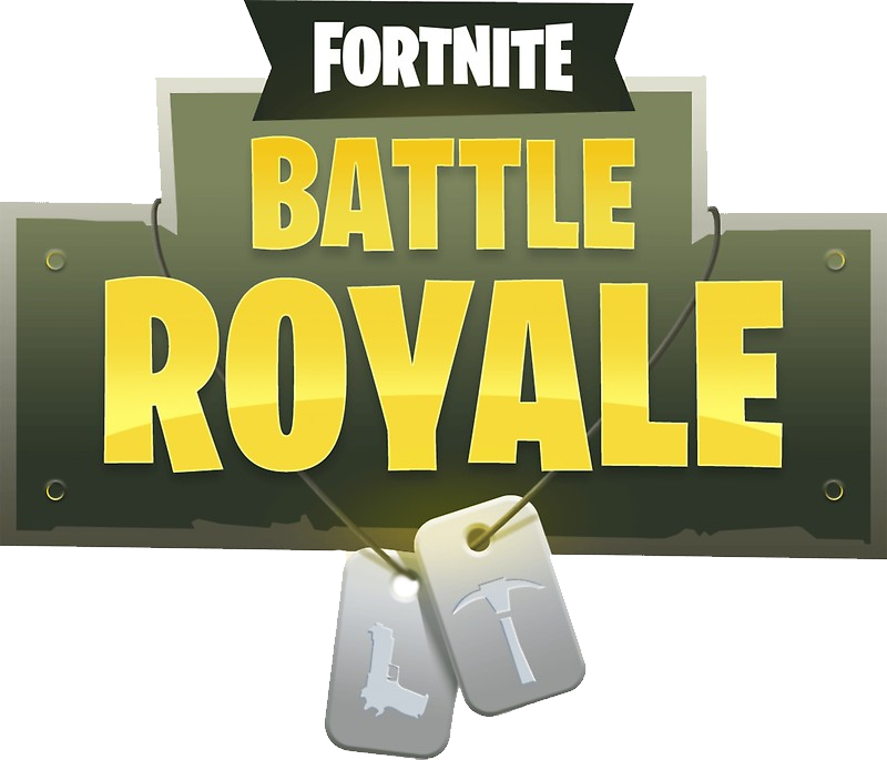 Fortnite Battle Royale Font Logo Battle Royale Game - Fortnite Logo Png (800x685), Png Download