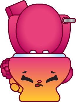 Shopkins - Shopkins Flushes (400x400), Png Download