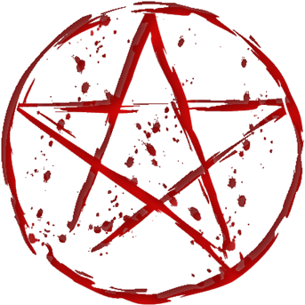 Transparent Pentagram Bleeding - Bloody Pentagram Transparent (420x420), Png Download