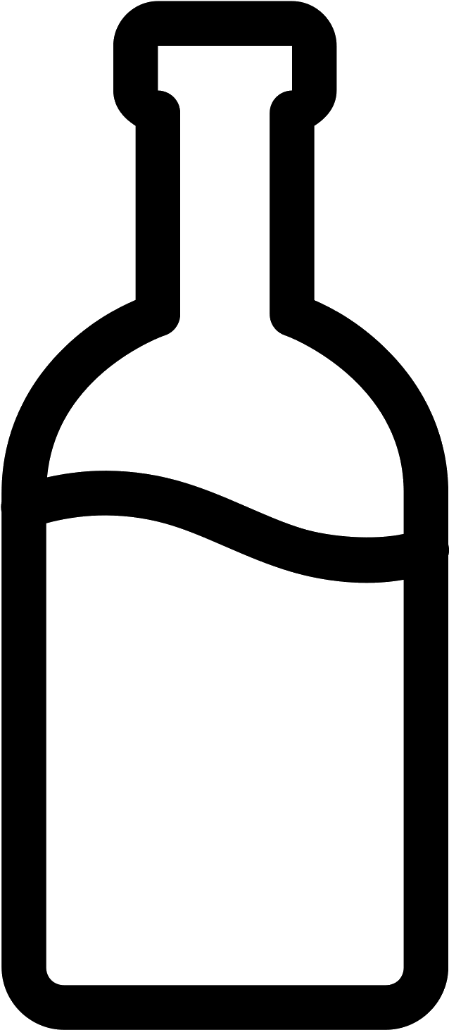 Png 50 Px - Glass Bottle (1600x1600), Png Download