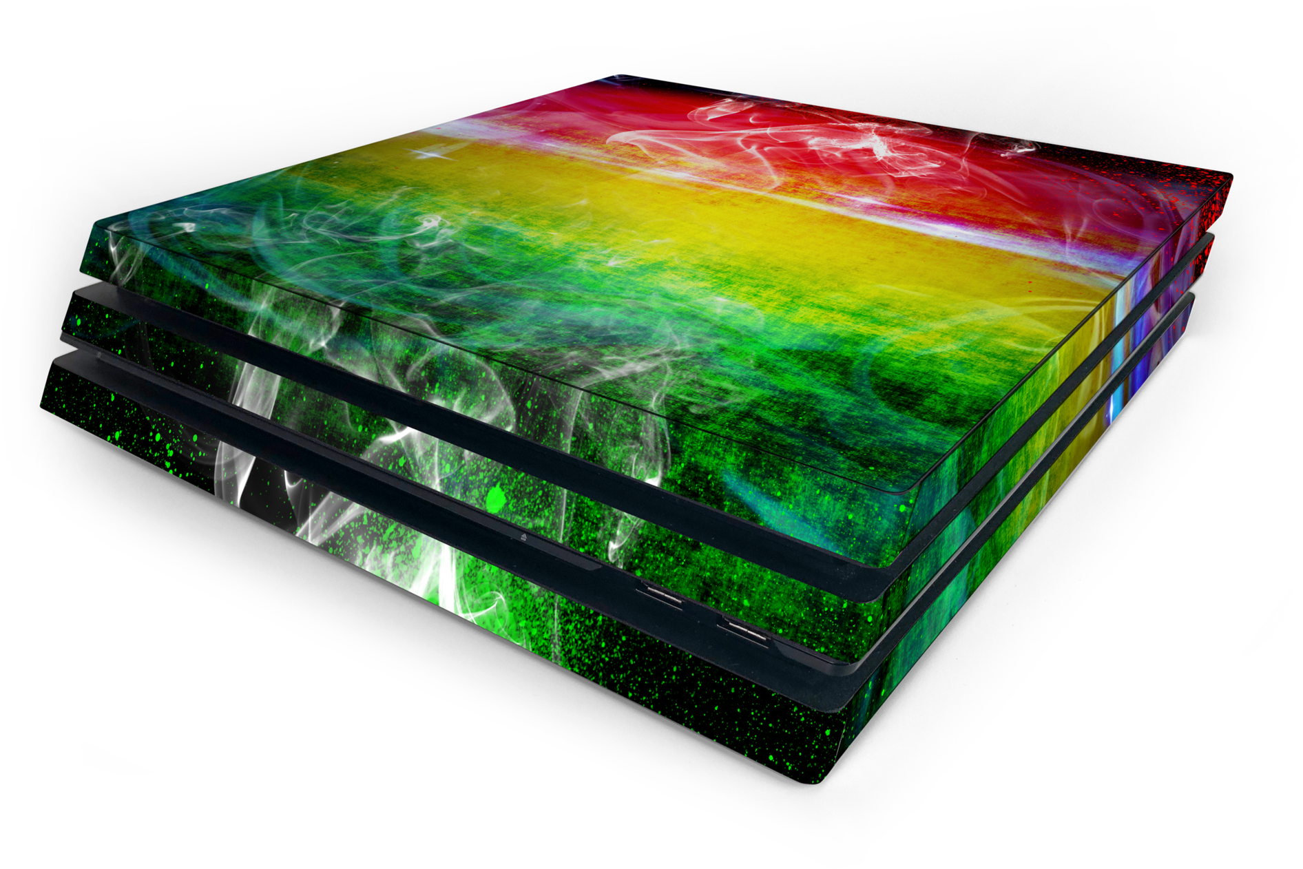 Sony Ps4 Pro Rasta Skin - Microsoft Xbox One X (2048x1536), Png Download