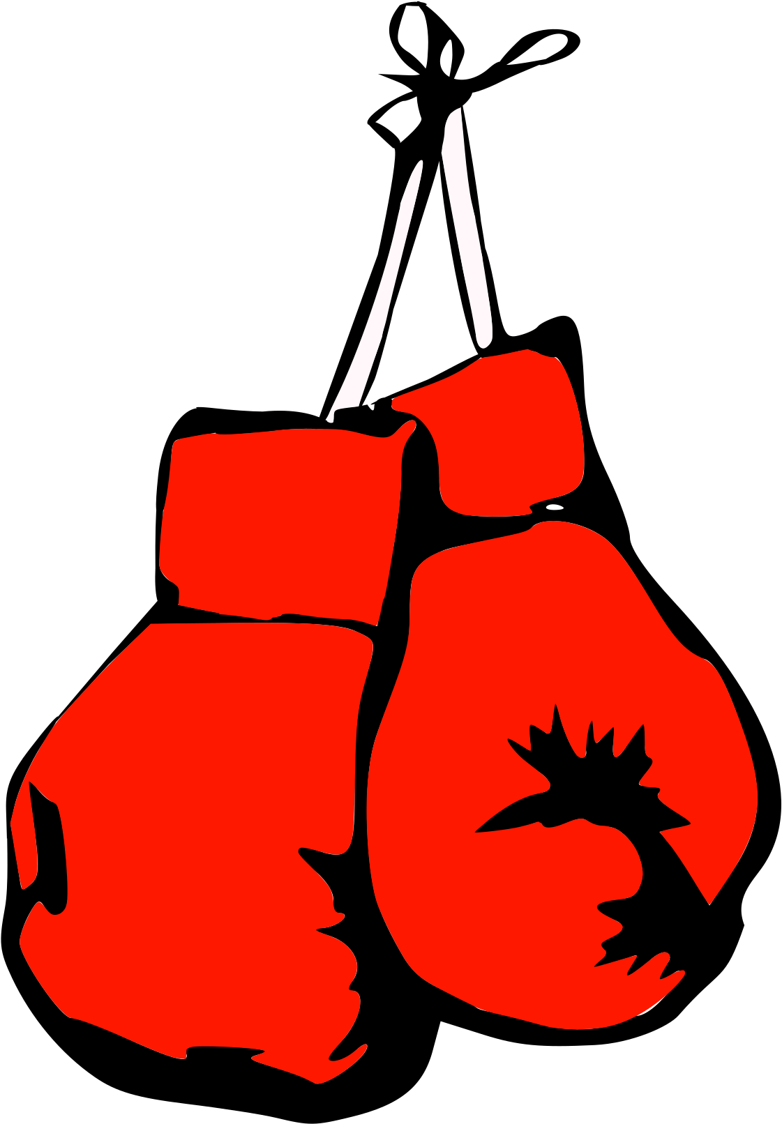This Free Icons Png Design Of Burning Boxing Gloves (1697x2400), Png Download