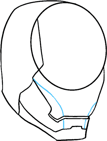 How To Draw Iron Man In A Few Easy Steps (678x600), Png Download
