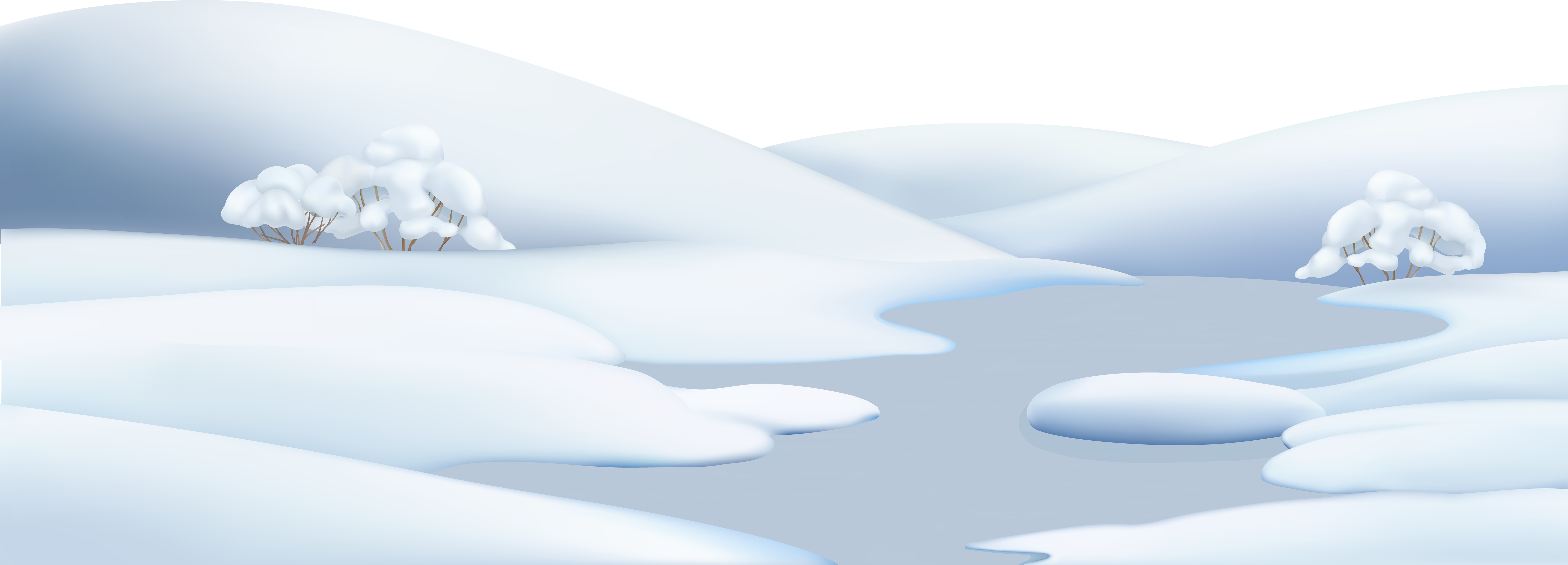 Banner Freeuse Stock Collection Of On Ground High Quality - Snow On The Ground Png (8000x3250), Png Download