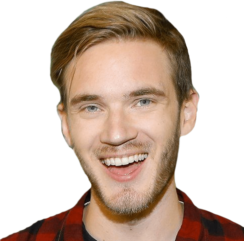 Free Png Pewdiepie Red Shirt Png Png Images Transparent - Pewdiepie Png (480x480), Png Download