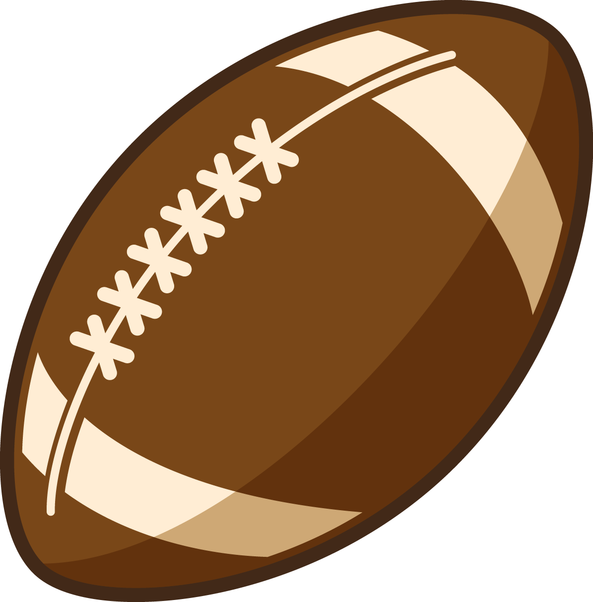 Free To Use & Public Domain Football Clip Art - Football Clipart (1195x1213), Png Download