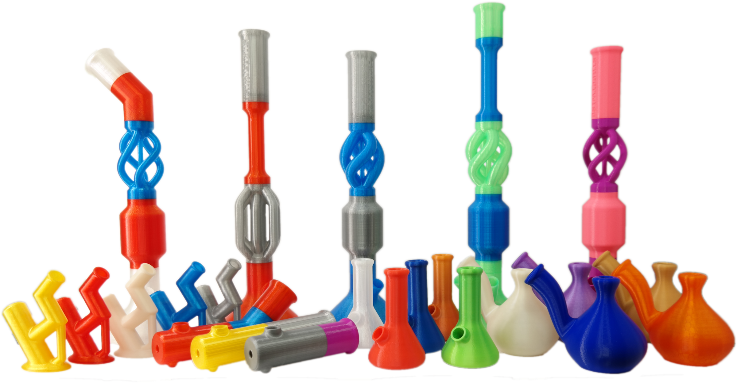 Building My Own 3-d Printed Bong With Lifted Innovations (2500x2500), Png Download