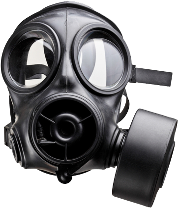 Gas Mask Png (431x500), Png Download