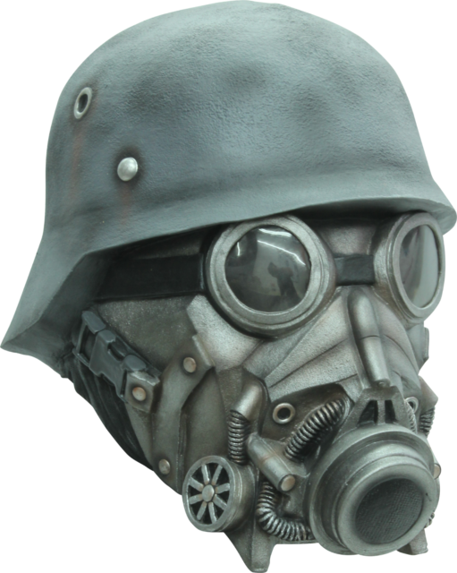 Chemical Warfare Mask - Helmet Gas Mask (415x415), Png Download