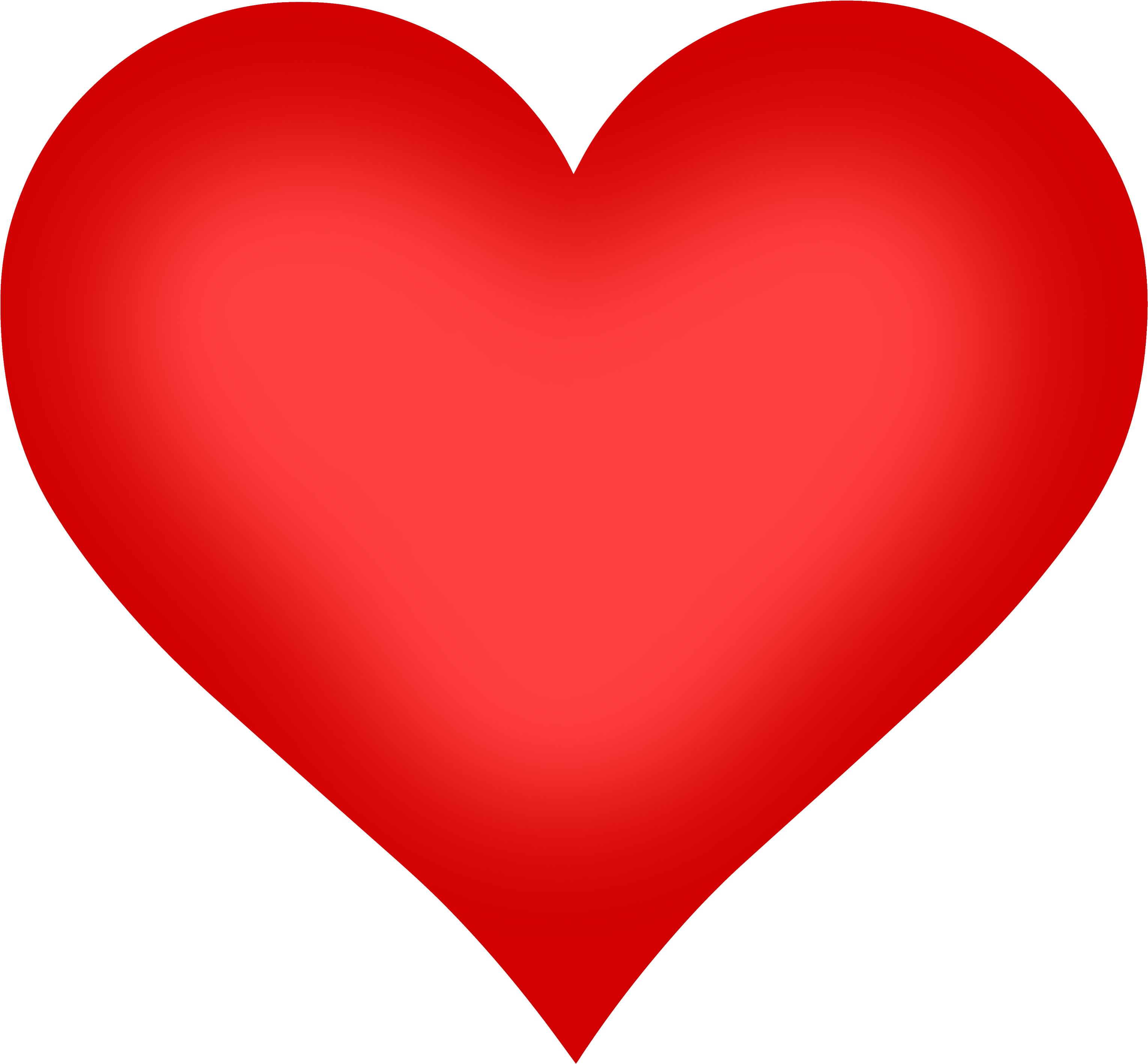 Heart Shape Png Image - Heart For Valentines Day (500x474), Png Download