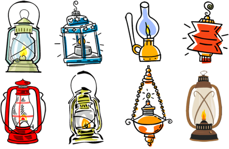 Free Png Ramadan Lamp Duo Png Images Transparent - Png Ramadan (850x511), Png Download