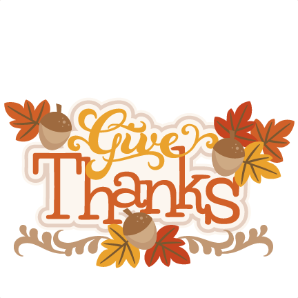 Thanksgiving Png Pic - Give Thanks Clip Art (432x432), Png Download