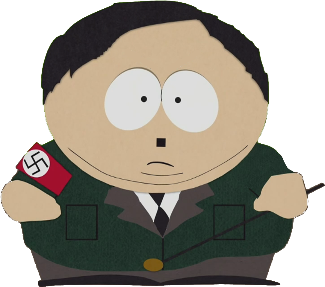 Hitler Halloween Costume Cartman - South Park Cartman (1110x980), Png Download