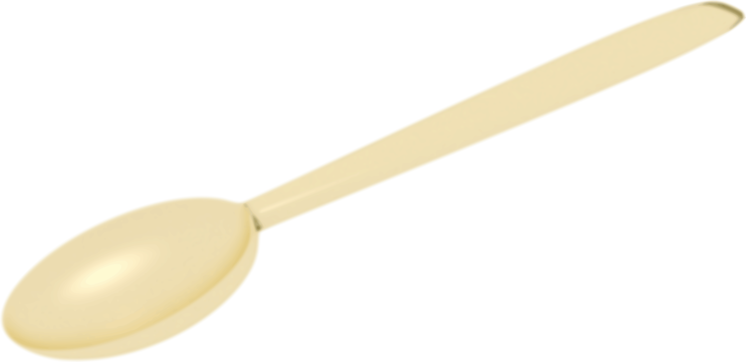 Wooden - Wooden Spoon Clipart Kid (2400x1165), Png Download