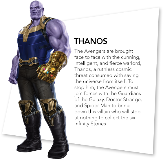 Additionally , Check Out This Cool Promotional Pic - Avengers Infinity War Personajes Thanos (608x608), Png Download
