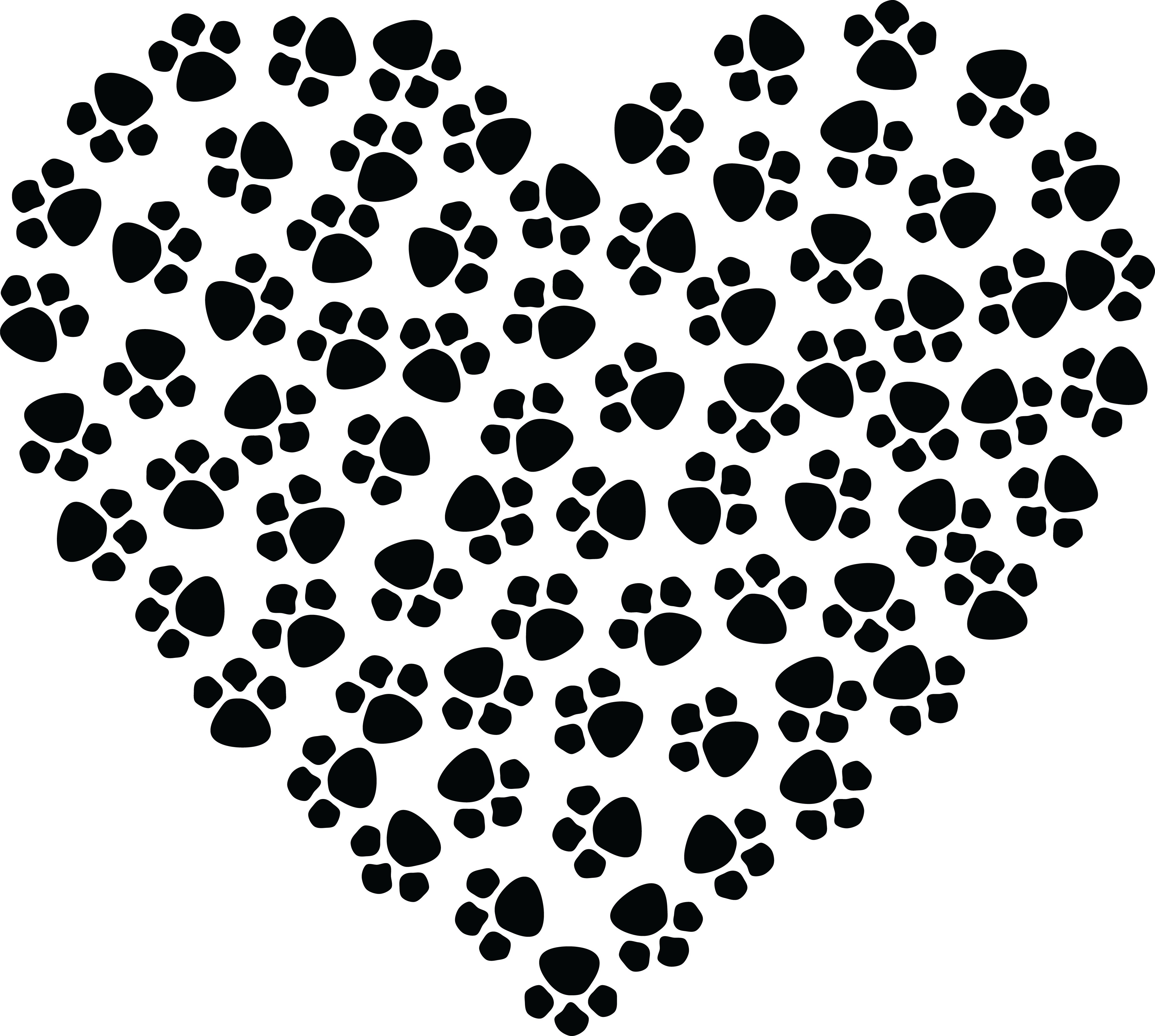 Download Vector Library Stock Prints Big Image Png Paw Print Heart Clipart Png Image With No Background Pngkey Com