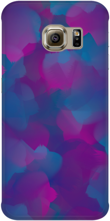 Pink Teal Watercolor Phone Case - Mobile Phone Case (480x480), Png Download