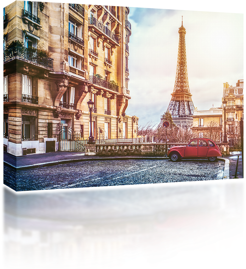 Small Paris Street - Paris Street Views (1024x1024), Png Download