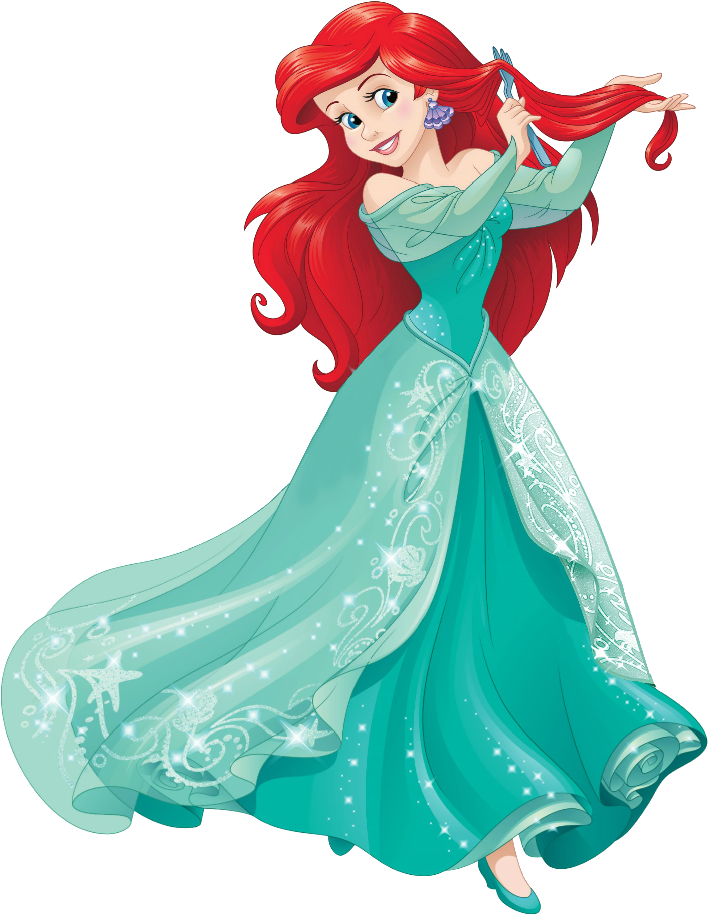 Go To Image - Ravensburger Disney Princess 4 In A Box Jigsaw Puzzle (1443x1850), Png Download