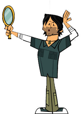 Mirror - Png - Total Drama World Tour Chris (308x426), Png Download