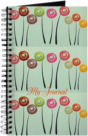 Watercolor Roses Floral Panels Journal - Charlie Brown - I'm A Dog Person Full Blee Journal (460x460), Png Download