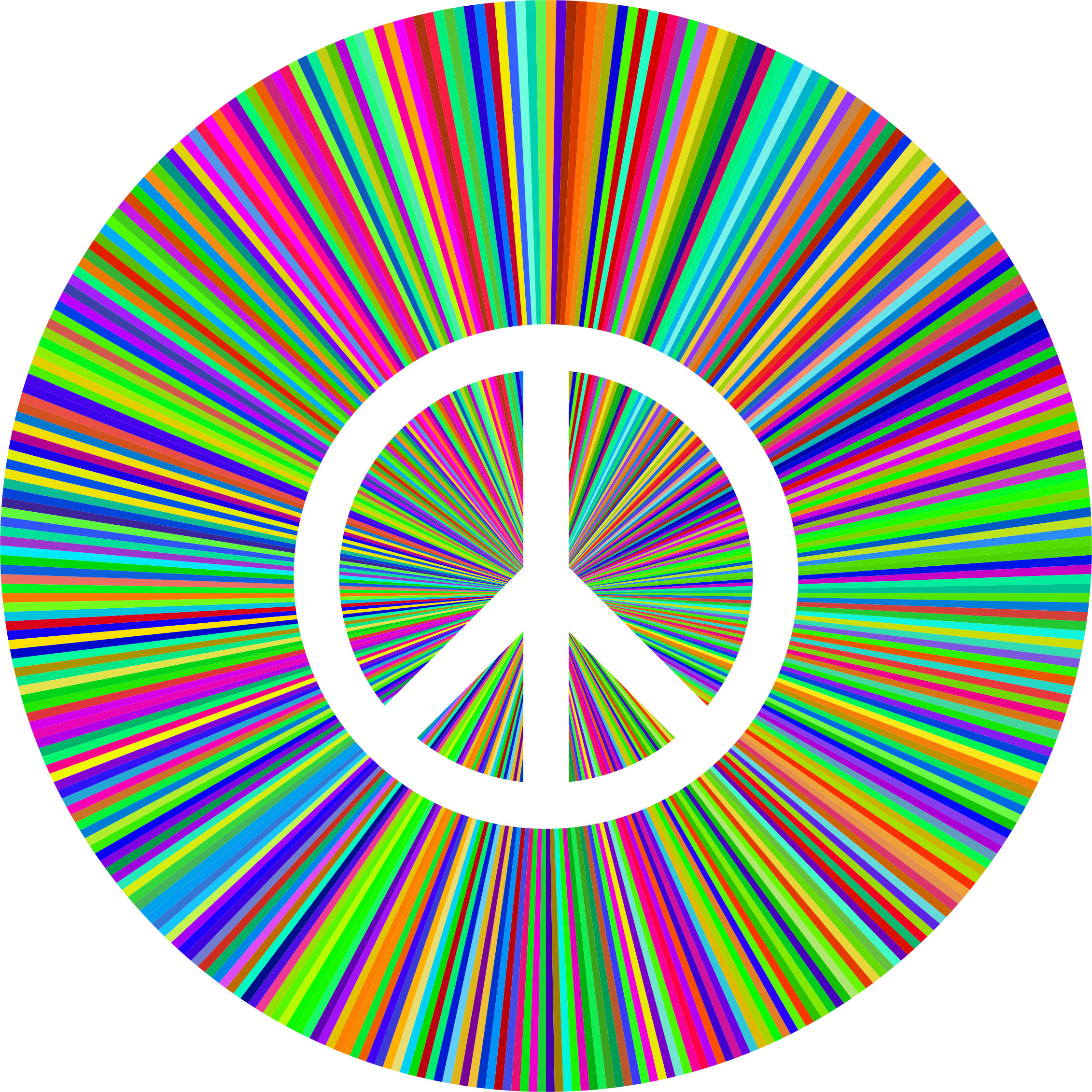 This Free Icons Png Design Of Prismatic Peace Halo (2262x2262), Png Download