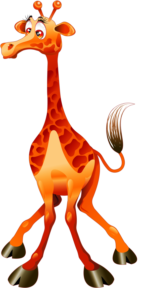 ○‿✿⁀giraffes‿✿⁀○ Cartoon Giraffe, Funny Giraffe, Zootopia - Giraffe Zootopia (795x1280), Png Download