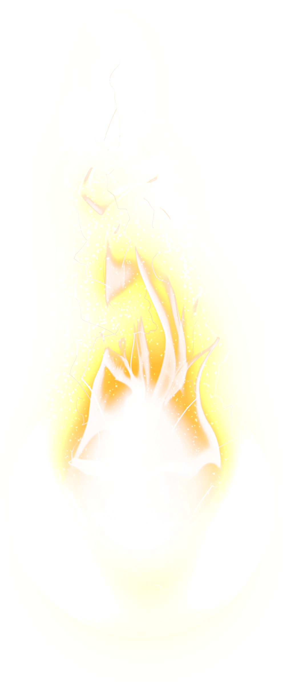 Fire Caused By Lightening - Macro Photography (1024x2454), Png Download