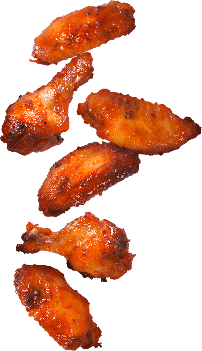 Our Menu Wings Near Me Zone Boneless - Chicken Wings Png (704x1225), Png Download
