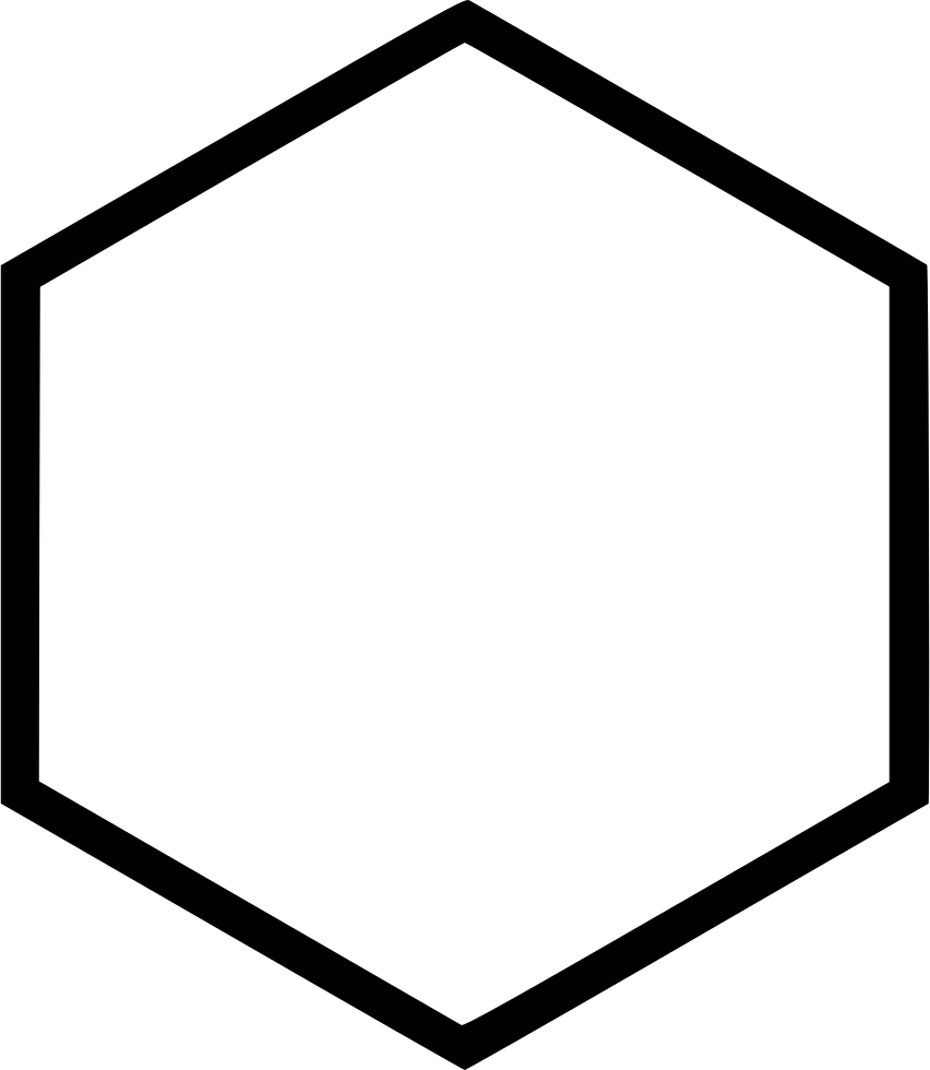 Hexagon Png (852x980), Png Download