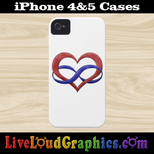 95 Polyamory Pride Infinity Heart Symbol In Pride Flag - Polyamory Heart Throw Blanket (600x600), Png Download
