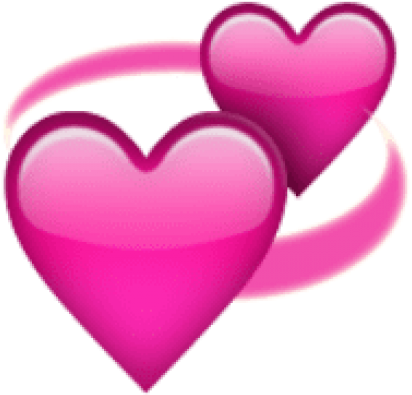 Free Png Ios Emoji Revolving Hearts Png Images Transparent - Emoji Heart Transparent (480x502), Png Download